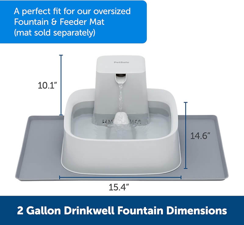Drinkwell Free-Fall Pet Fountain