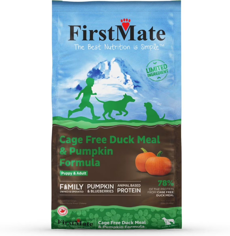 FirstMate Limited Ingredient Duck Meal & Pumpkin