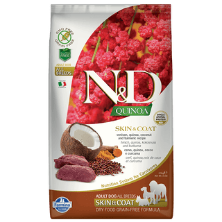 Farmina N&D Quinoa Skin & Coat Venison
