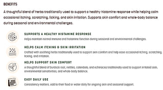 Earth Animal Allergy & Skin Herbal Drops