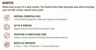 Earth Animal Feline Flea & Tick Collar for Cats