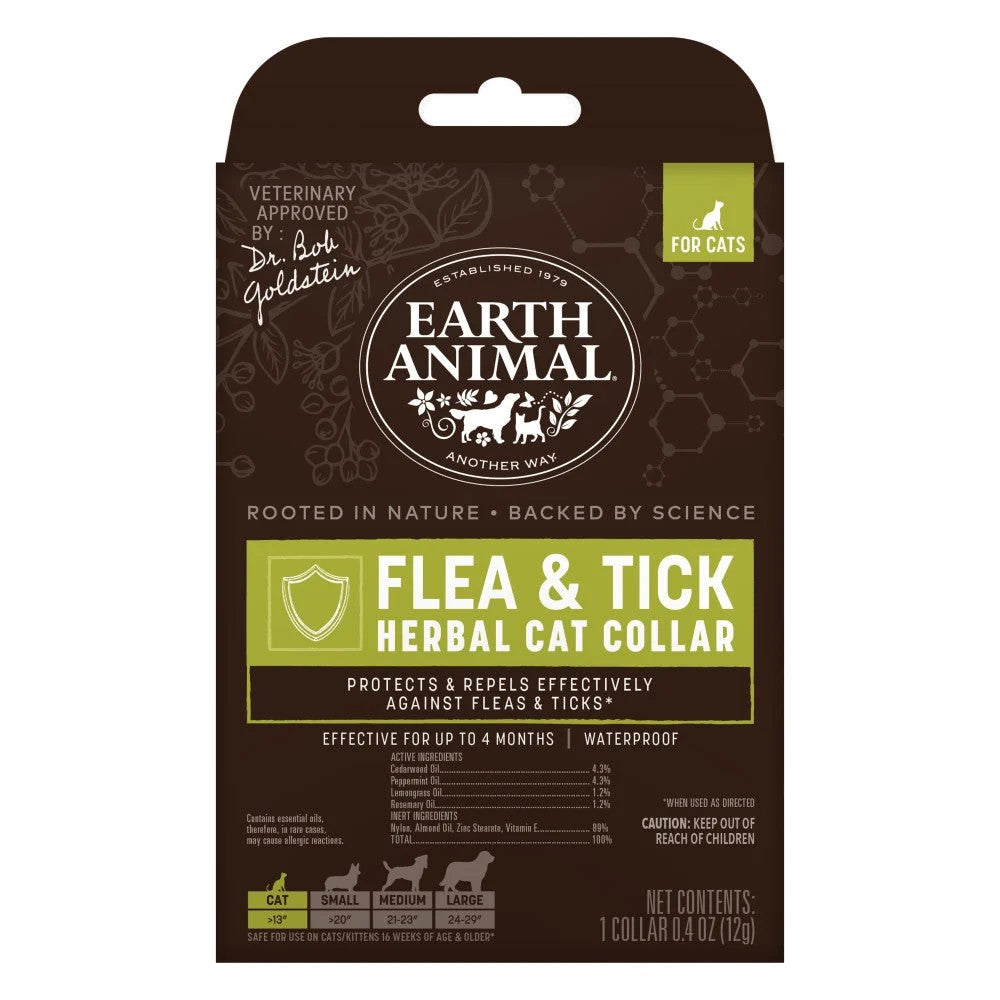Earth Animal Feline Flea & Tick Collar for Cats