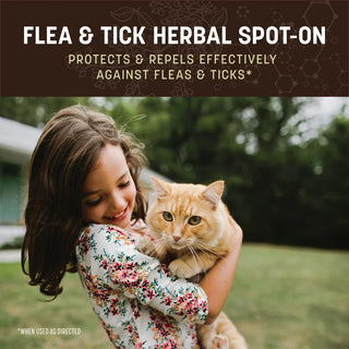 Earth Animal Nature's Protection Feline Flea & Tick Herbal Spot-On