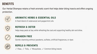 Earth Animal Nature's Protection Flea & Tick Herbal Shampoo