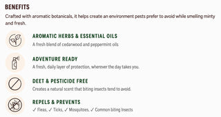 Earth Animal Herbal Bug Spray