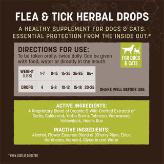 Earth Animal Flea & Tick Remedy 2oz