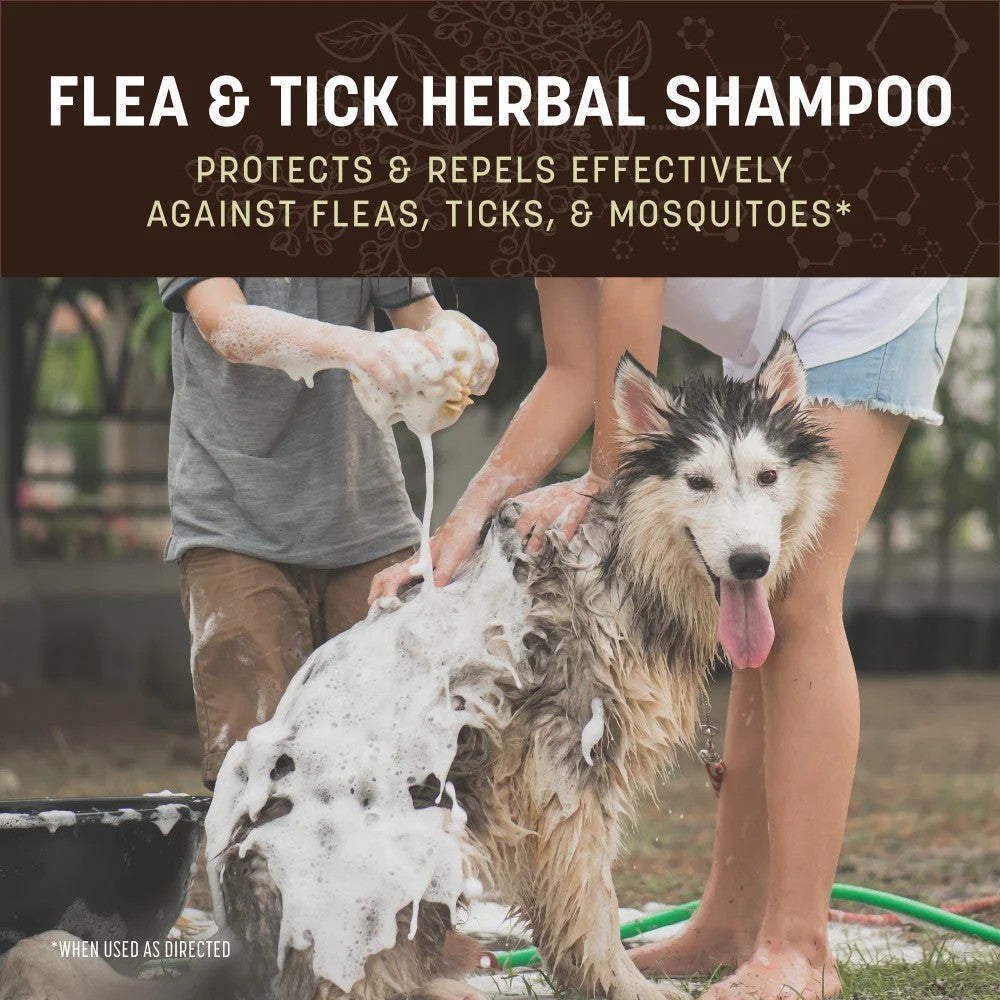 Earth Animal Nature's Protection Flea & Tick Herbal Shampoo