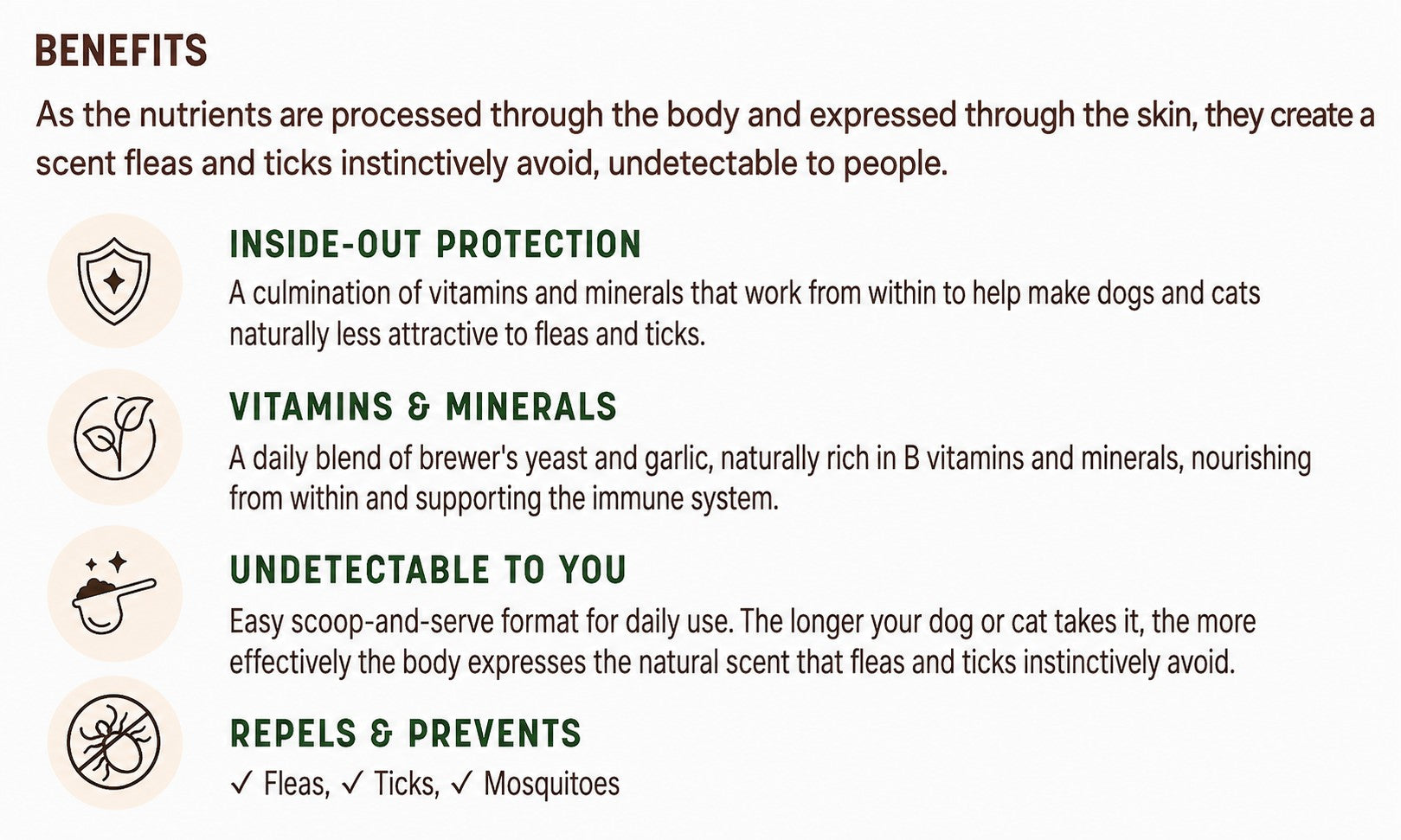 Earth Animal Flea & Tick Internal Powder, 1 lb