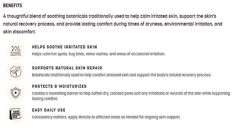Earth Animal Skin Herbal Relief