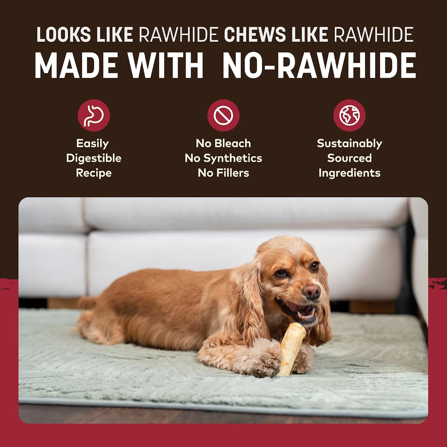 Earth Animal No-Hide Beef Chews