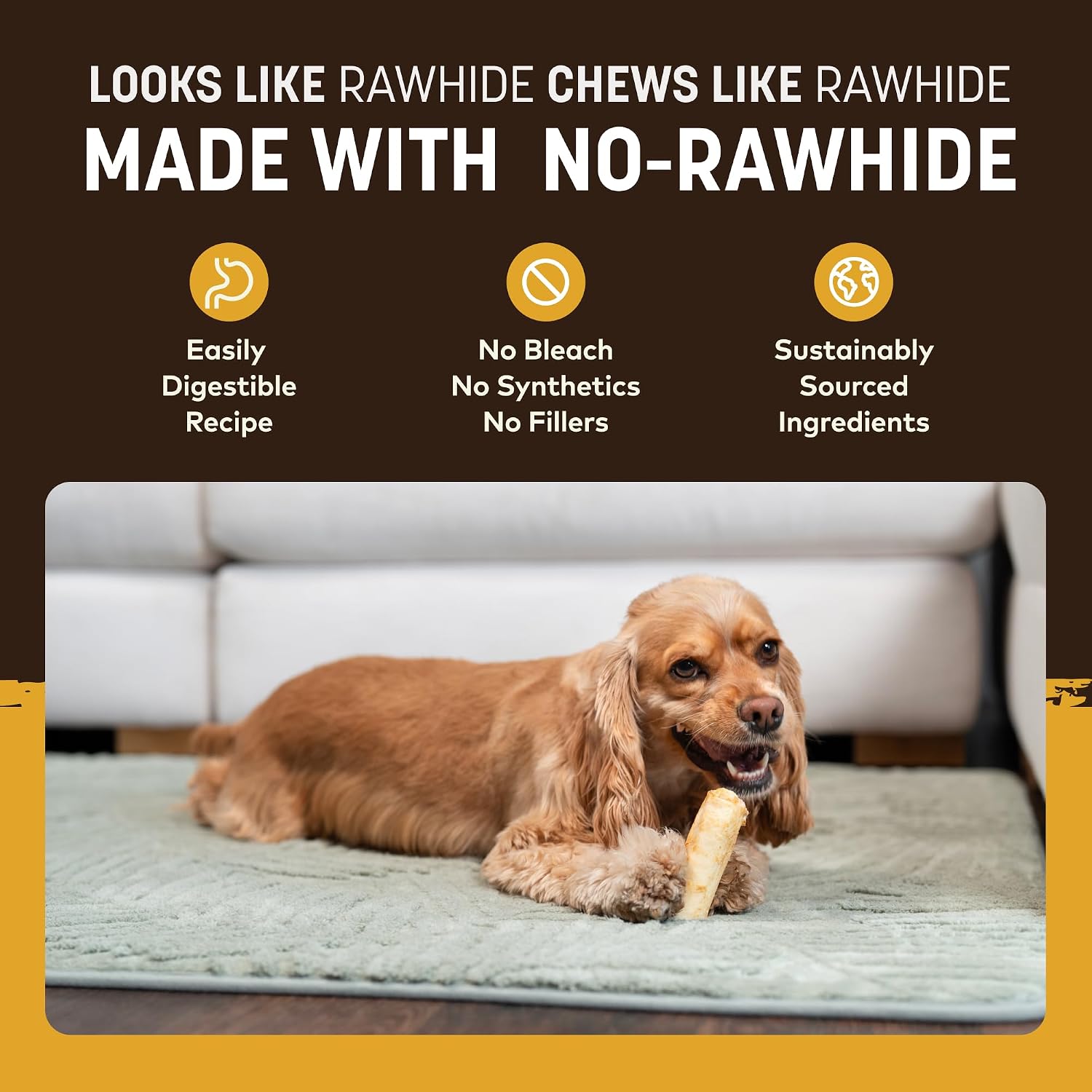 Earth Animal No Hide Peanut Butter Chews