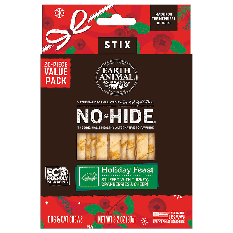 Earth Animal No-Hide Sticks Holiday Feast