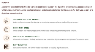 Earth Animal No More Runs Herbal Drops