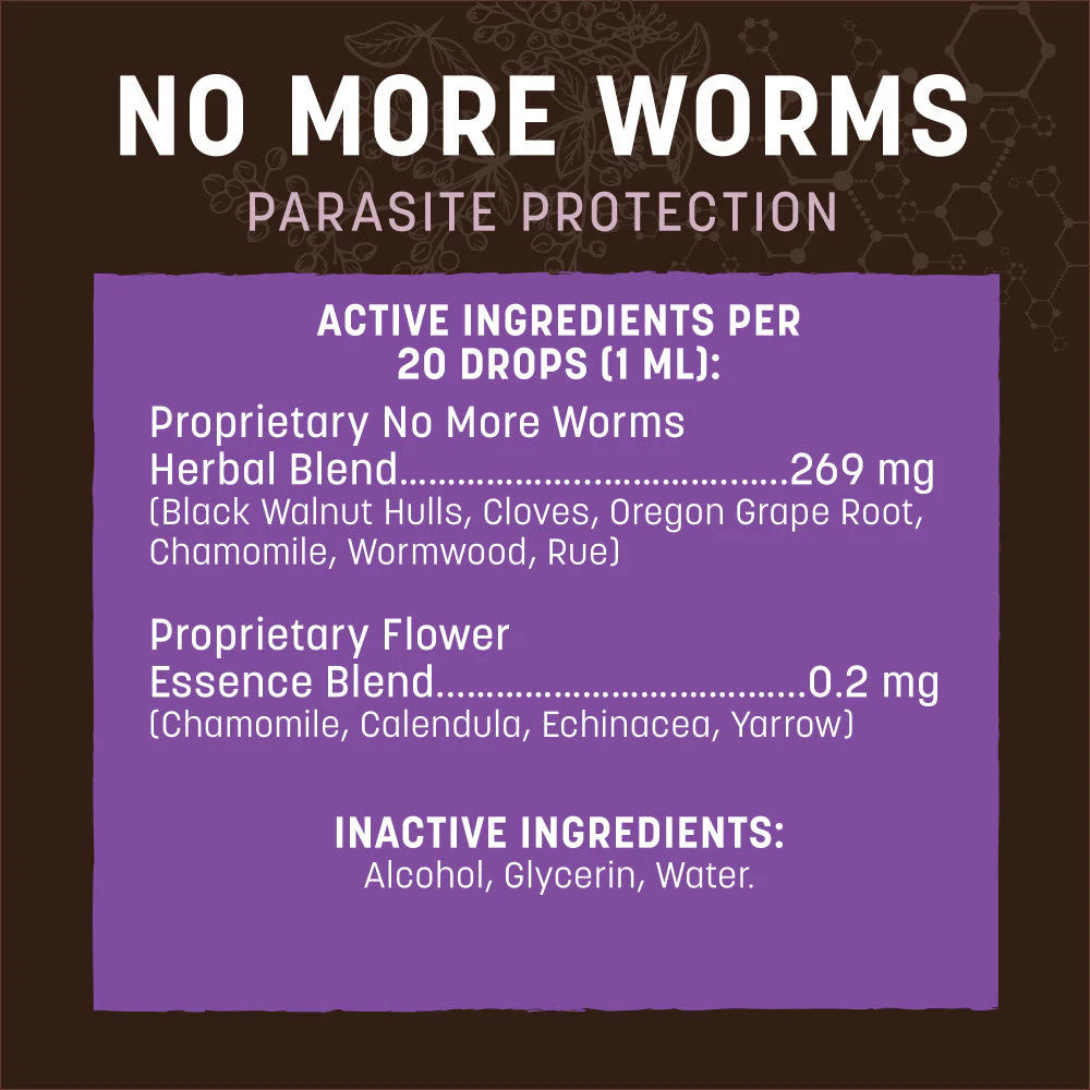 Earth Animal No More Worms Herbal Drops