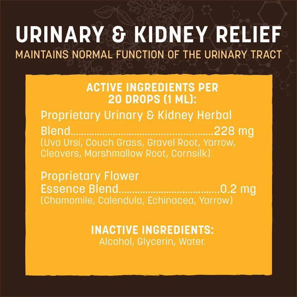 Earth Animal Urinary & Kidney Relief Herbal Drops