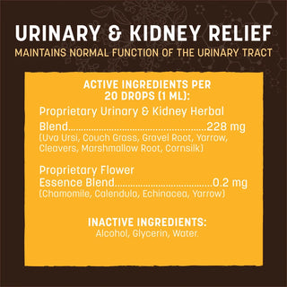 Earth Animal Urinary & Kidney Relief Herbal Drops