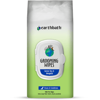 Earthbath Grooming Wipes Green Tea