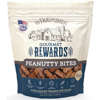 Wholesomes Gourmet Rewards Peanutty Bites