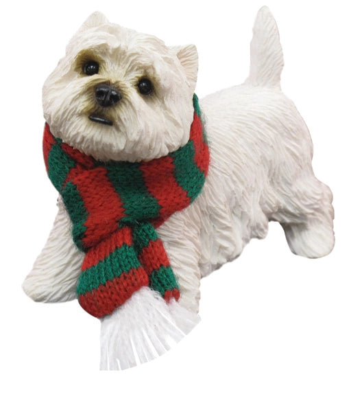 Sandicast Dog Ornament - West Highland White Terrier