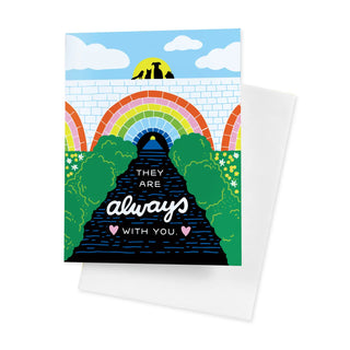 5 Eye Studio Greeting Card - Rainbow Bridge