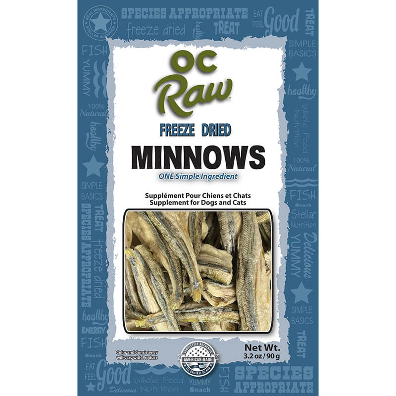 OC Raw Freeze-Dried Minnows
