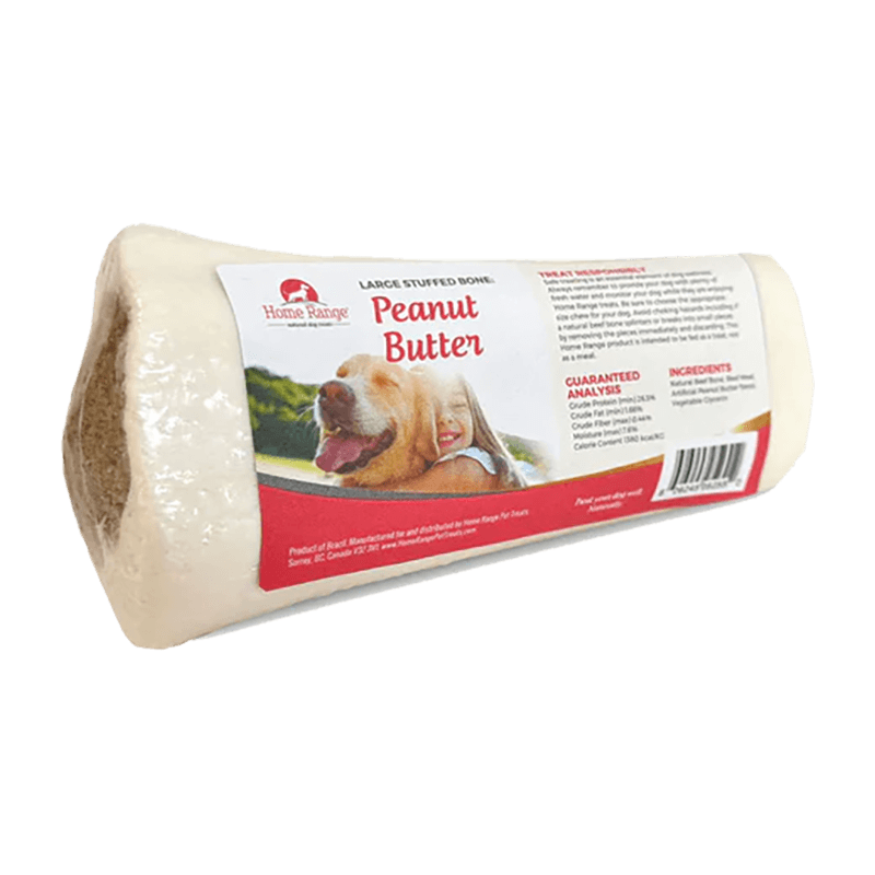 Home Range Stuffed Bone Peanut Butter