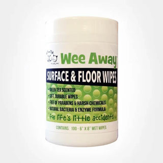 Wee Away Floor & Surface Wipes