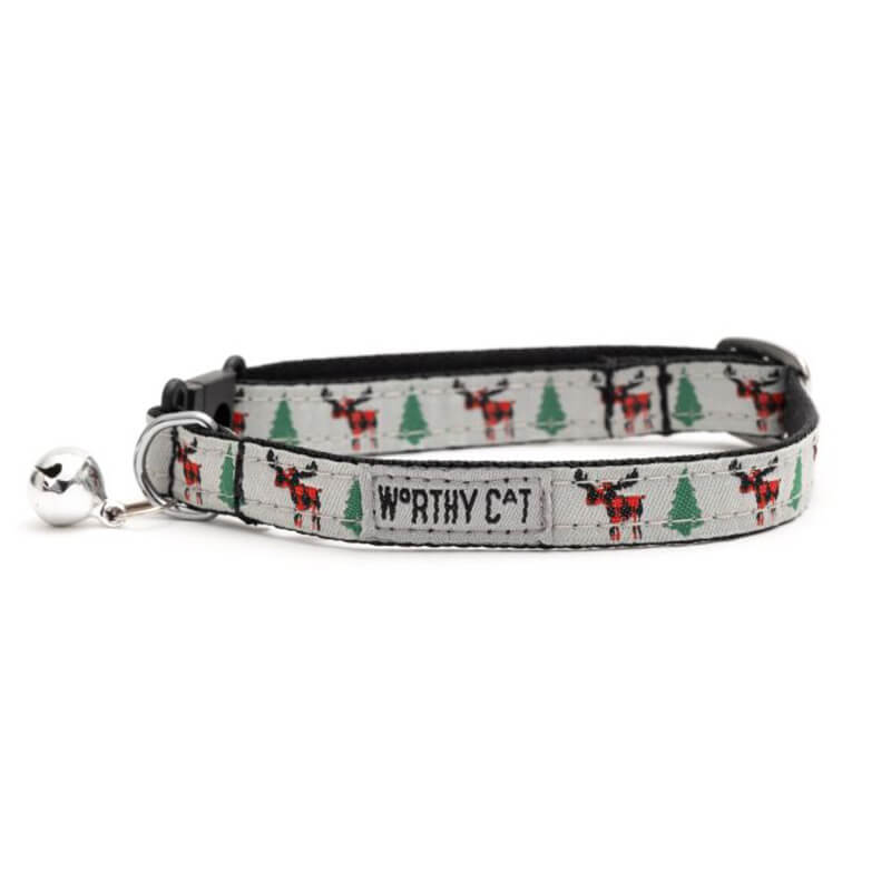 The Worthy Dog Cat Collar Buffalo Moose