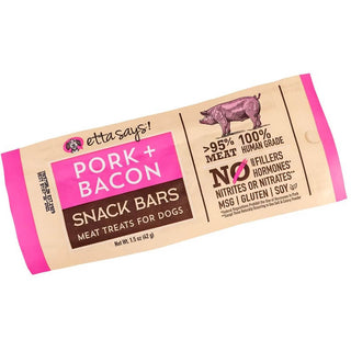 Etta Says! Snack Bars Pork & Bacon