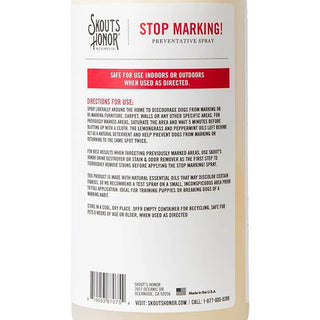 Skout's Honor Stop Marking! Preventative Spray