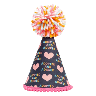 Pup Party Hat Adopted Navy