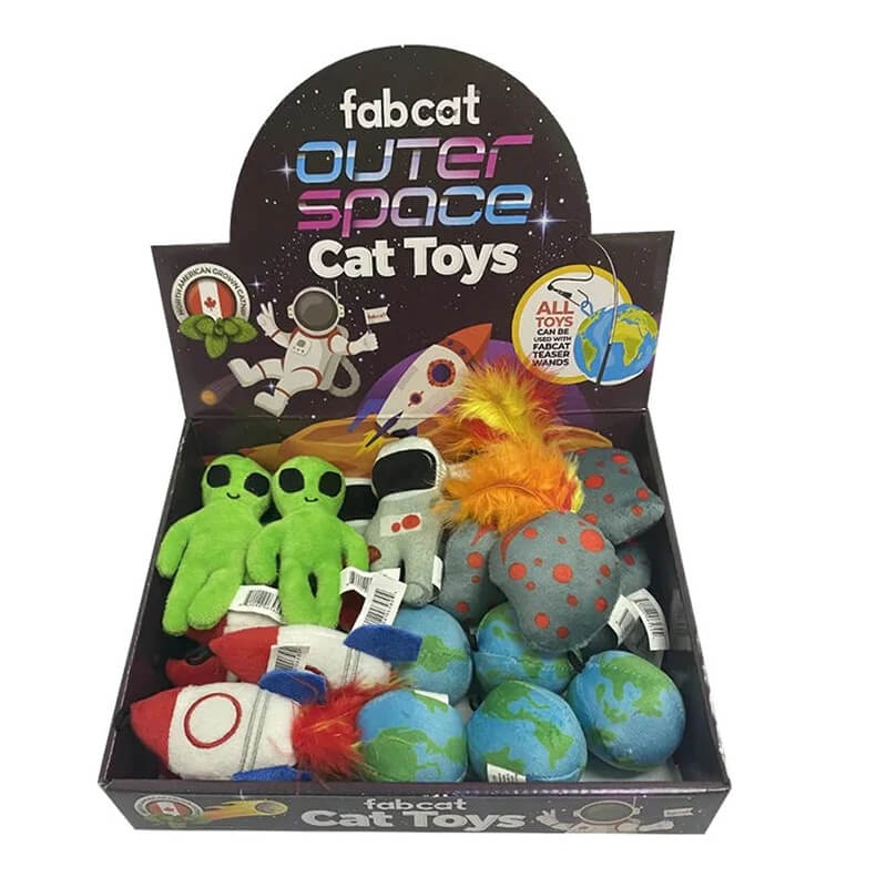 Fabcat Outer Space Catnip Toys