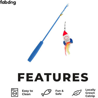 Fabcat Spaceship Teaser Wand