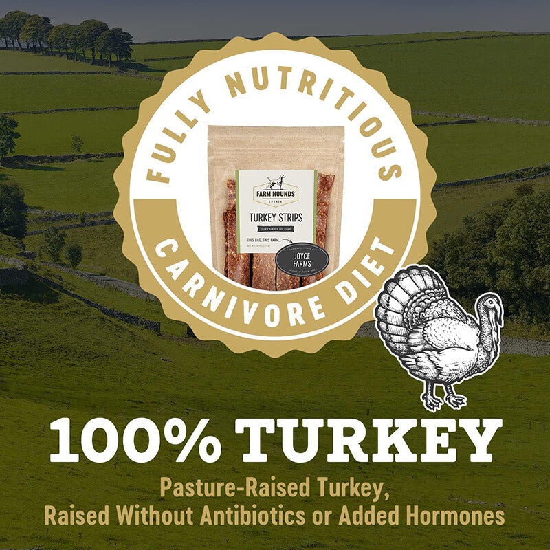 Farm Hounds Turkey Strips