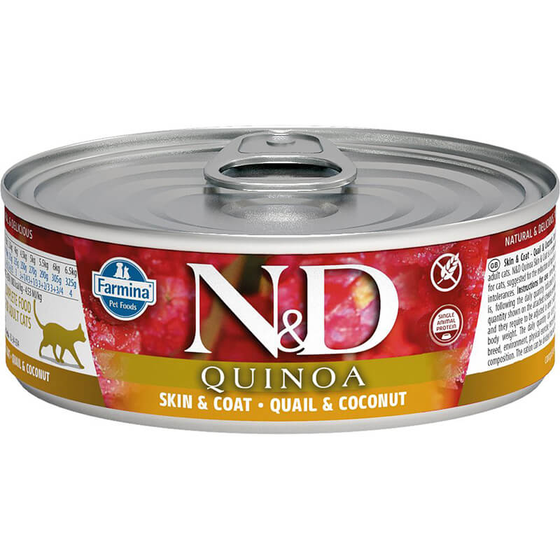 Farmina Cat Quinoa Skin & Coat Quail & Coconut