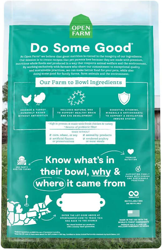 Open Farm Kitten Chicken & Turkey Recipe