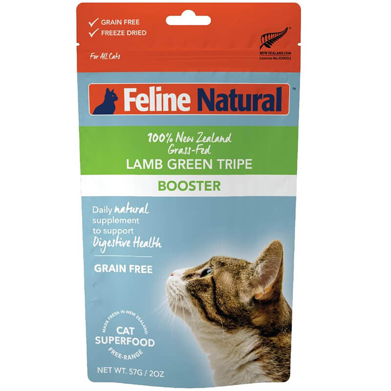 Feline Natural Freeze Dried Lamb Green Tripe Booster