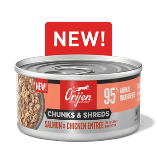 Orijen Cat Chunks & Shreds Salmon and Chicken