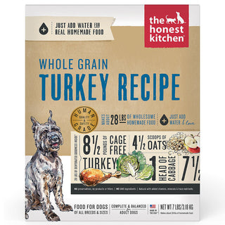 Honest Kitchen Dehydrated Whole-Grain Turkey