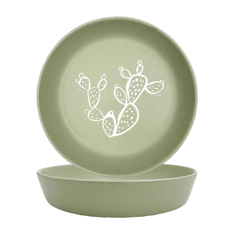 Ore' Pet Bowl - Prickly Pear