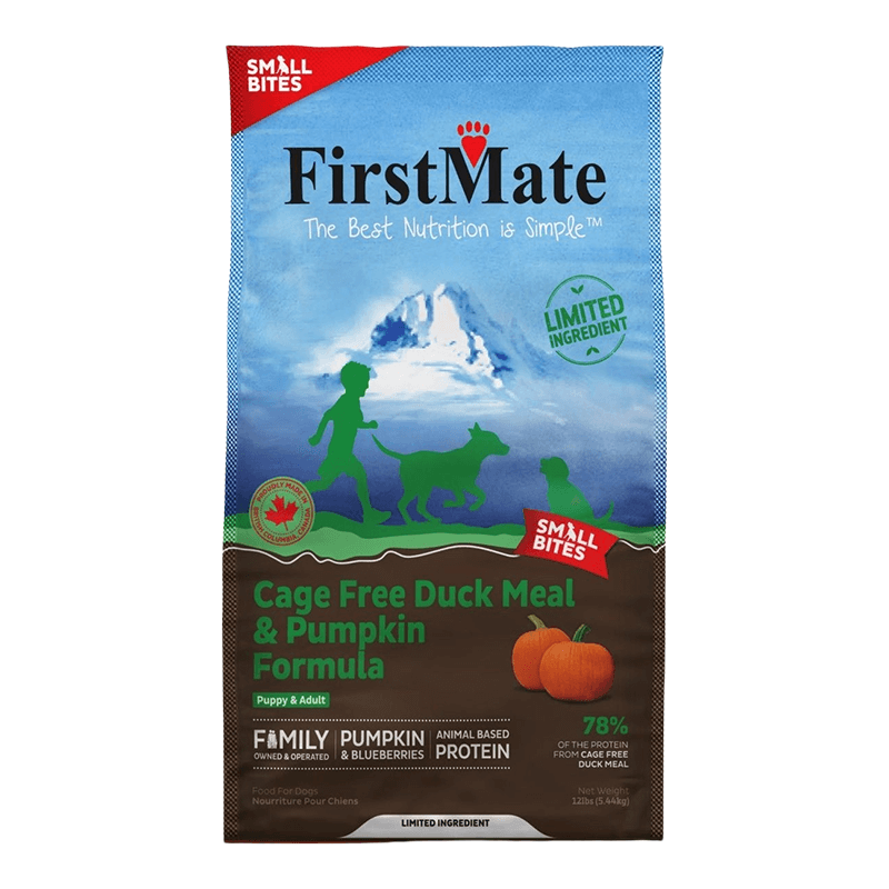 FirstMate Limited Ingredient Duck Meal & Pumpkin Small Bites