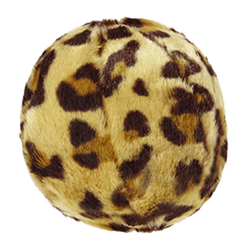 Fluff & Tuff Leopard Ball