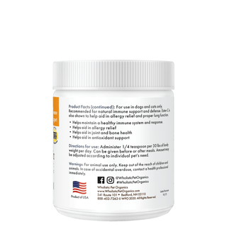 Wholistic Pet Organics Ester C