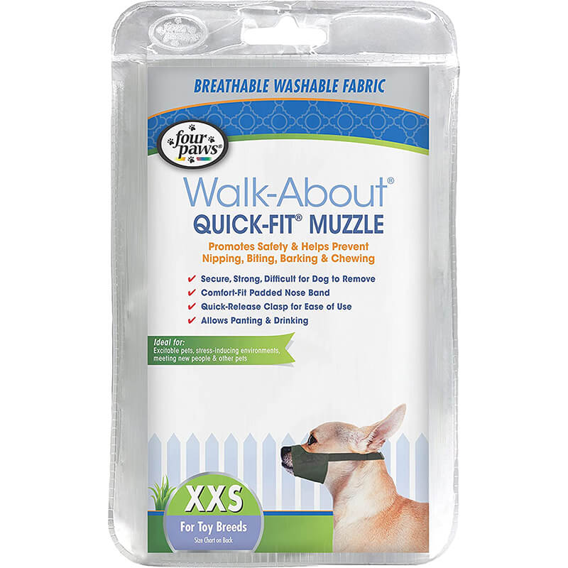 Four Paws Walk-About Quick-Fit Muzzle