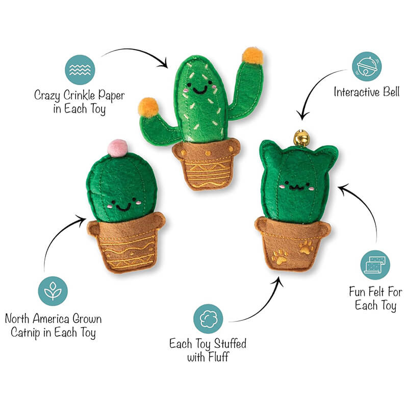 Fringe Studio Cat-us Friends Cat Toy Set