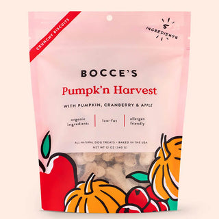 Bocce's Bakery Pumpk'n Harvest Crunchy Biscuits