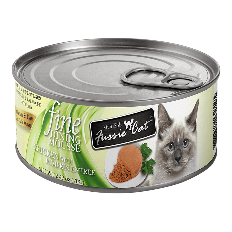 Fussie Cat Fine Dining Mousse Chicken & Pumpkin