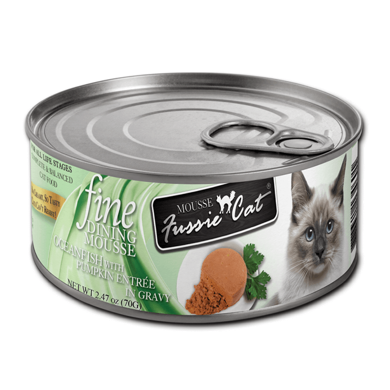 Fussie Cat Fine Dining Mousse Oceanfish & Pumpkin