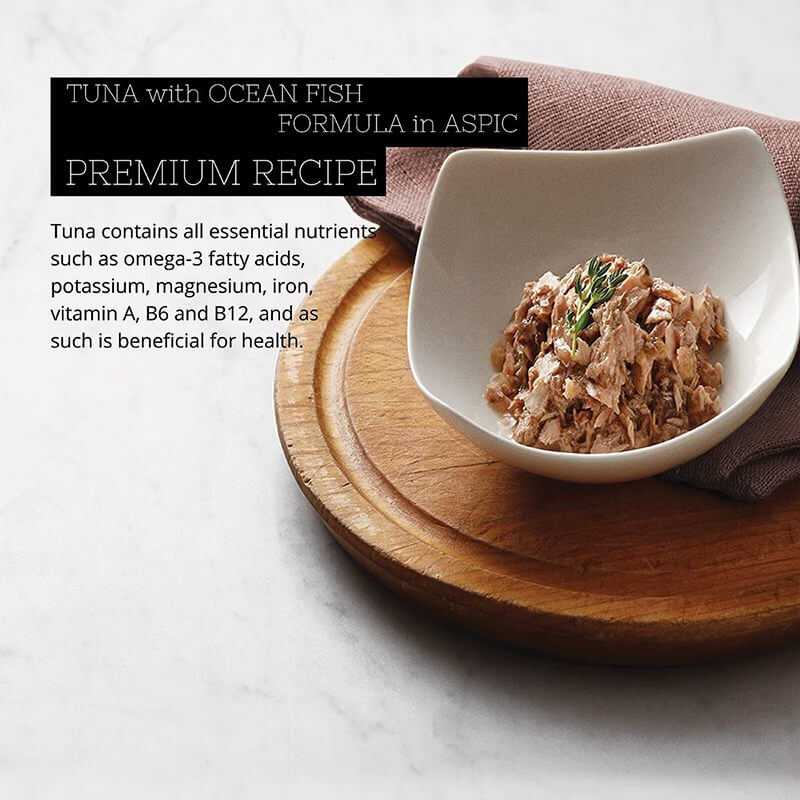 Fussie Cat Premium Tuna & Ocean Fish in Gravy