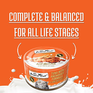 Fussie Cat Tuna & Anchovies in Goat Milk